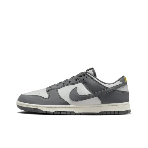 NIKE Dunk Кроссовки для скейтбординга Низкие Дымчато-серый Мужские
