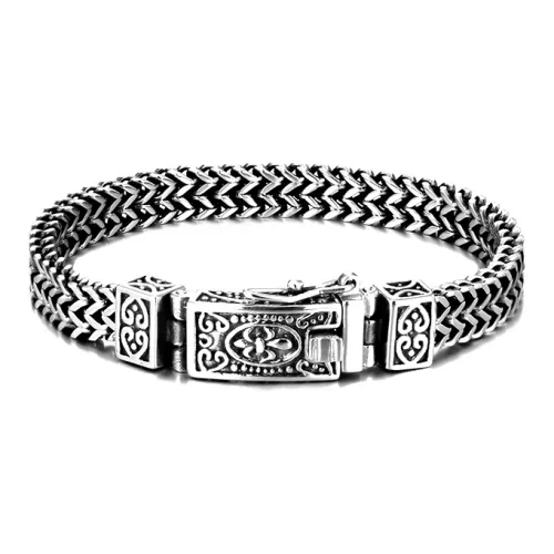 BAGGL Титановый стальной браслет мужской