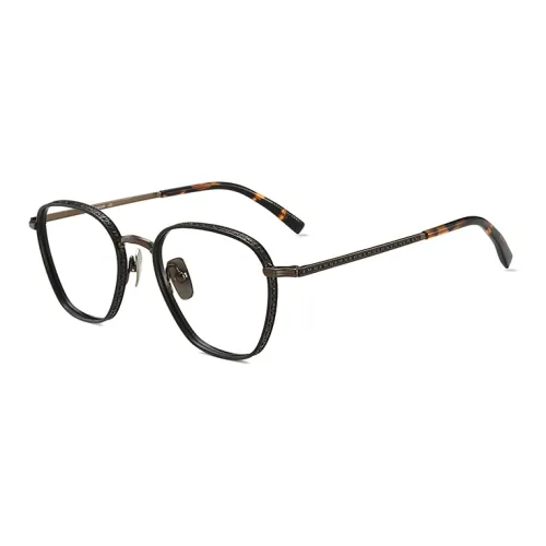 Sagawa Пластиковая оправа Чистый титан Нерегулярная форма Оправа для очков Унисекс