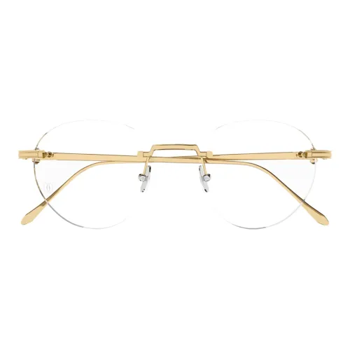 CARTIER 2025 Collection Титан Нерегулярная форма Оправы для очков Унисекс Золото