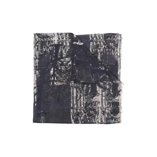 EMPORIO ARMANI Вязаные шарфы Мужской Черный