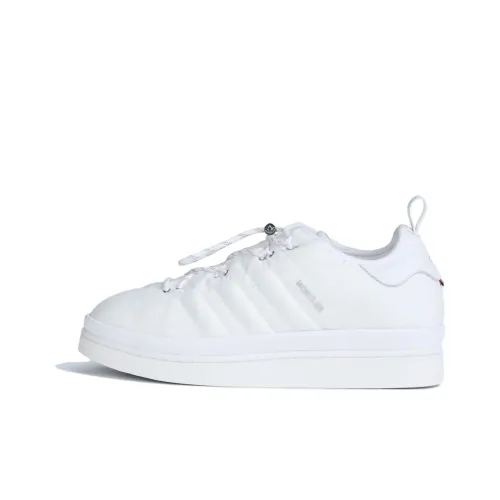 Moncler x Adidas Originals CAMPUS 00s Low Скейтборд Кроссовки Унисекс Белый