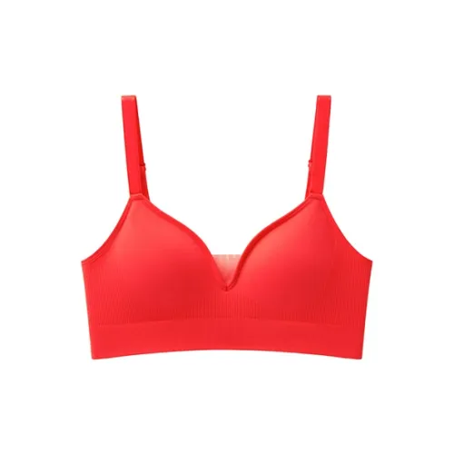 YOUKESHU Красный Женский Бюстгальтер