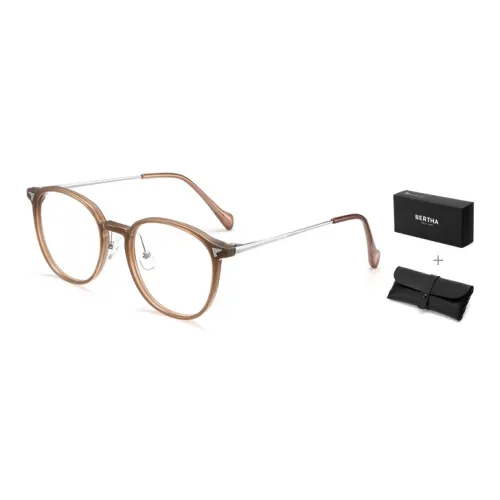 BERTHA TR Памятный пластик Круглые Оправы для очков Унисекс Ледяной Кокосовый зеленый Чай Оливково-зеленый Черный цвет рояля