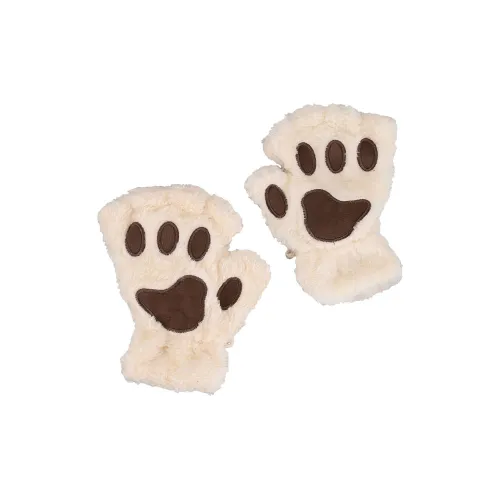 Youyoulan Полиэстер Трикотаж Перчатки Женские