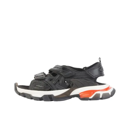 BALENCIAGA Track 2,0 Пляжные сандалии Черные Женские