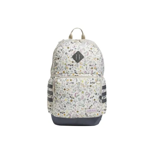 Adidas Переработанный полиэстер рюкзак стандартный унисекс белый бежевый