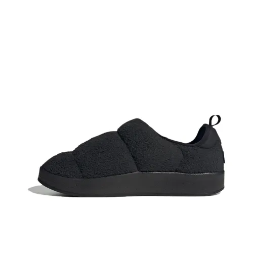 Adidas Originals Puffylette Slip Resistant Abrasion Resistant Низкий Топ Casual · Женский Черный