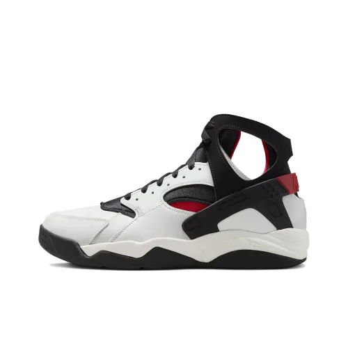 Nike Air Pilot Huarache 'Фотонная пыль' Slip-resistant MID Топ Винтажные баскетбольные кроссовки Мужские Белый Черный