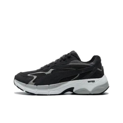 PUMA Teveris Nitro Беговые кроссовки Низкий топ Черный Унисекс