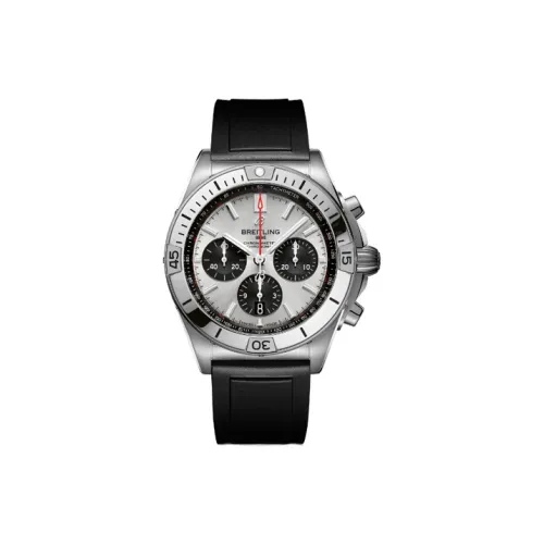 BREITLING Автоматический Механический Часы Мужские Mechanical Chronograph Collection 42 мм Серебряные