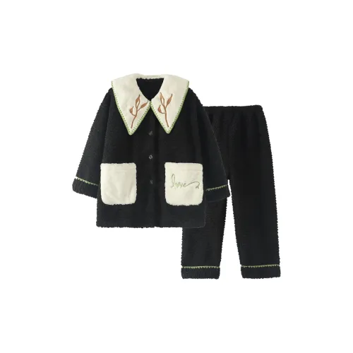 Chun Xi CX 19987 Черно-белая панда Женские пижамные комплекты