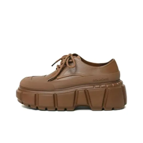 DYMONLATRY Женские повседневные туфли Low Top Темно-коричневые Женские