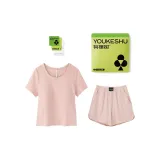 Короткий рукав, персиковый цвет