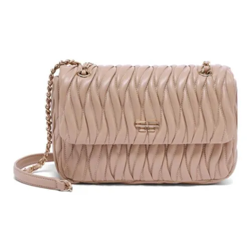 BELLE Искусственная кожа Подмышка Одно плечо Маленькая квадратная сумка Сумка через плечо Средняя Женская Однотонная без узора