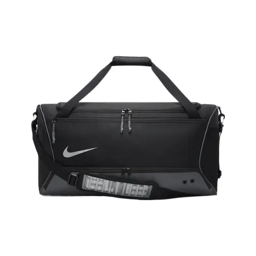 Nike Ткань Одно Плечо Спортивный Зал Сумка Большая Унисекс Черная