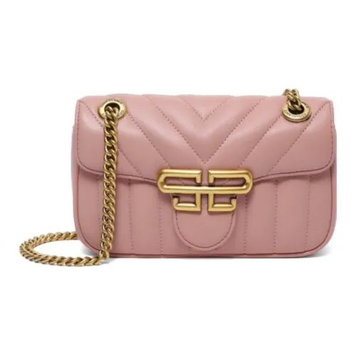 BELLE Искусственная кожа Сумка через плечо Маленькая Женская Однотонная без узора