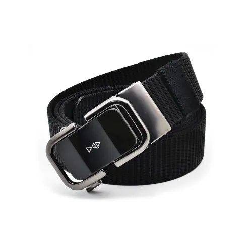 DAP Матовый Металлик Feel Нет Пуговица Голова Нейлон Кожаные ремни Унисекс Ширина 3,5CM