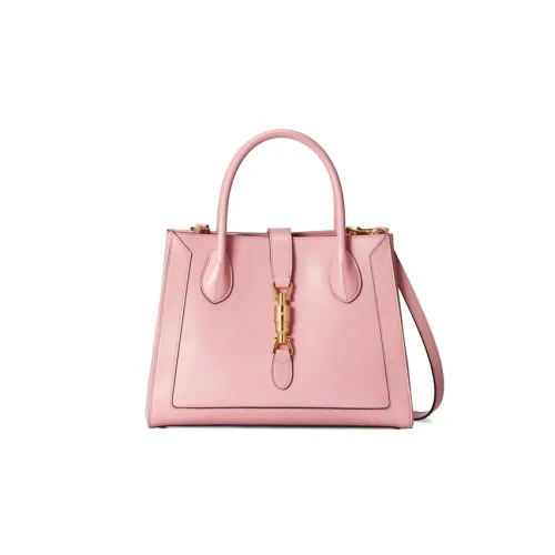 GUCCI Jackie 1961 Кожа Сумка-тоут Сумка через плечо Средняя Унисекс Светлый Розовый