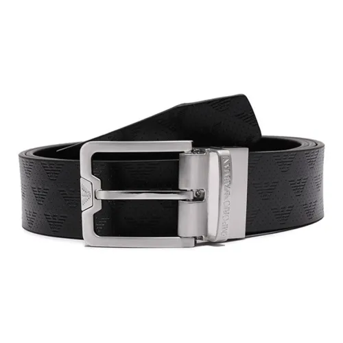 EMPORIO ARMANI Полиуретановые кожаные ремни для мужчин