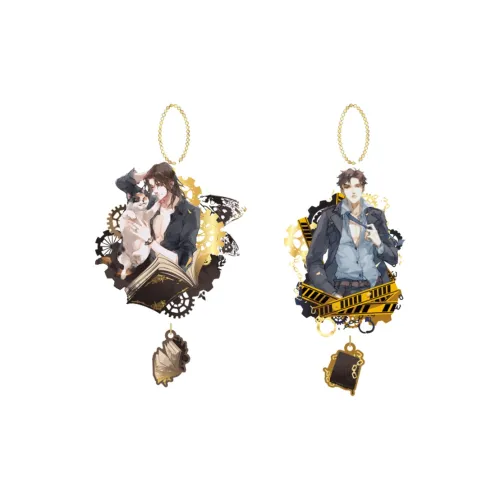 Aiman 'Silent Reading' Радио Драма Акриловая Подвеска Набор из 2 Штук Мерч по IP