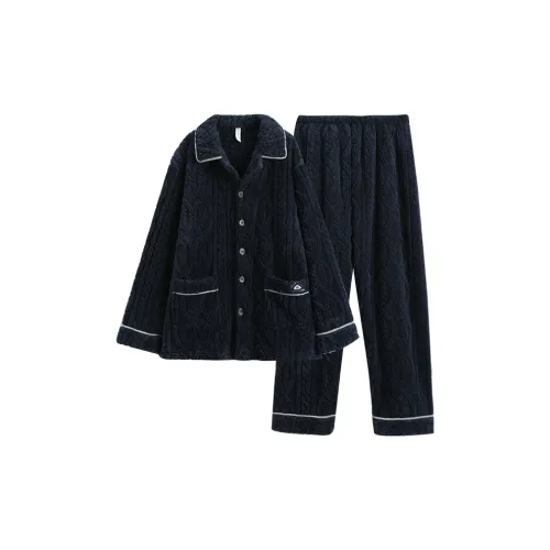 FENTENG FJ2490723 Sapphire Blue Men's Pajama Sets