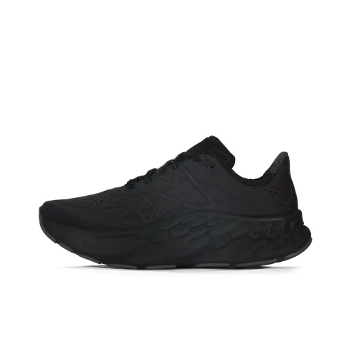 New Balance NB Свежий Пена Беговые кроссовки Низкий Топ Черный Унисекс