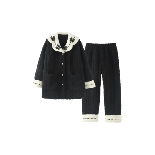 Chun Xi CX 19989 Черный Женские Пижамные комплекты