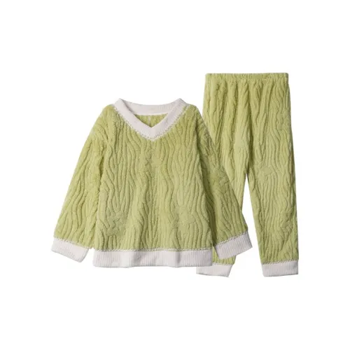 Dorame Зеленый Женские Пижамные Комплекты