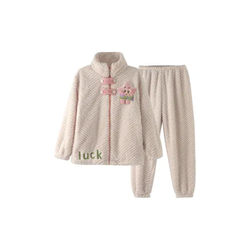 Chun Xi CX 19997 Бело-розовый Женские Пижамные комплекты