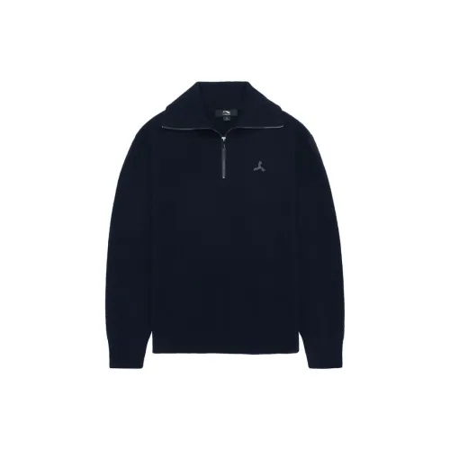 LI NING 1990 Classic Collection Глубокий синий Мужской Трикотаж