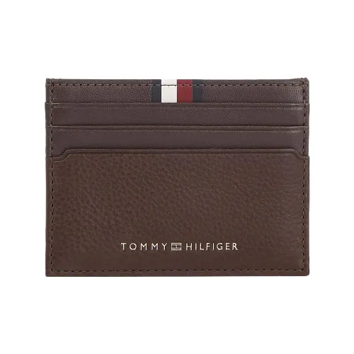 Tommy Hilfiger Кожа Картхолдер Мужской Кофе
