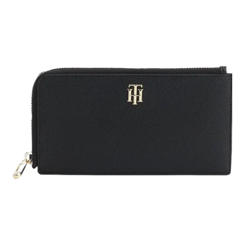Tommy Hilfiger ПУ (полиуретан) Кошелек Женские Черный