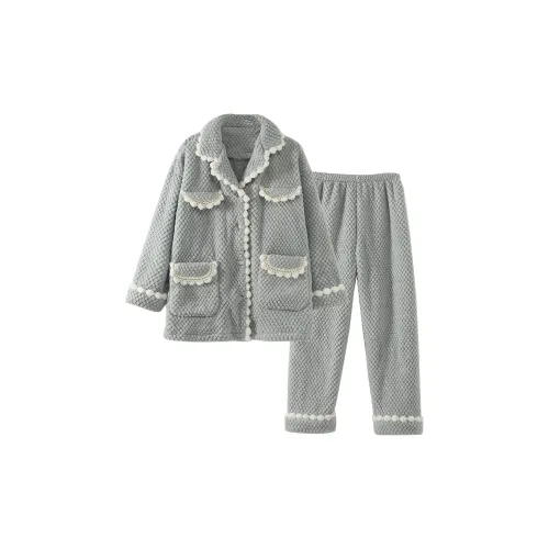 Chun Xi CX 19983 Слюдяной серый Женские Пижамные комплекты