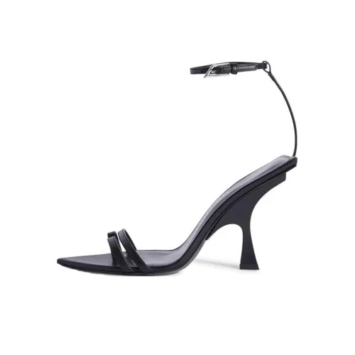 The Attico Ester One Ремешок Сандалии 9,5 см Женские Черные