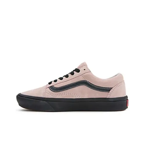 Vans Old Skool Амортизация Износостойкие Низкие Кроссовки для Скейтбординга Унисекс Розовые