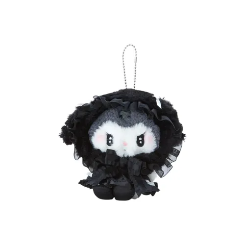 Санрио Kuromi Midnight Melody Landmine Третье поколение Куклы Плюшевый Брелок 14 см Рекомендуемая высота