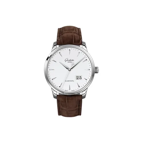 Glashütte Original Автоматический Механический Часы Мужские SENATOR 42 мм Белые