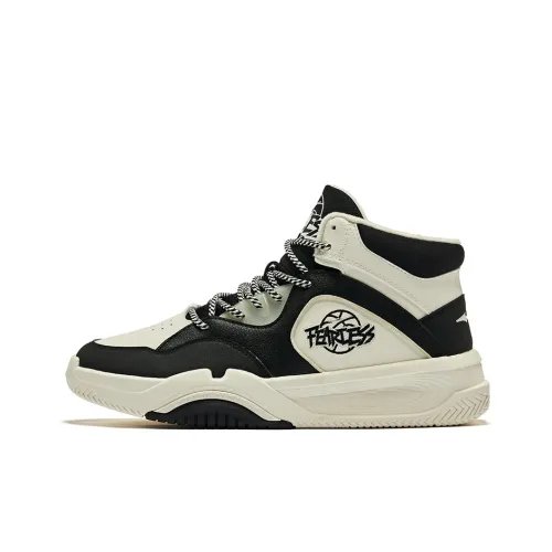 Erke Скейтборд Кроссовки High Top Айвори Белый Глубокий Черный Мужской