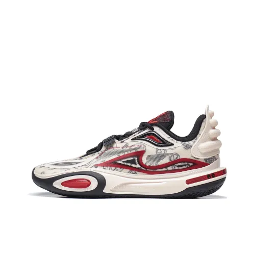 LiNing Wade All City 11 V2 Амортизация Противоскользящие Низкий Отскок Низкие Баскетбольные Кроссовки Мужские Серые