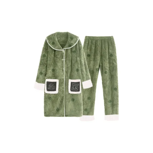 Chun Xi CX 19656 Зеленый Женские Пижамные комплекты