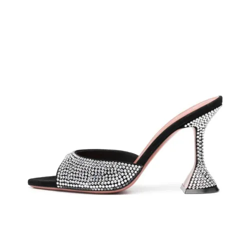 AMINA MUADDI Слипоны 10 см Женские Черный