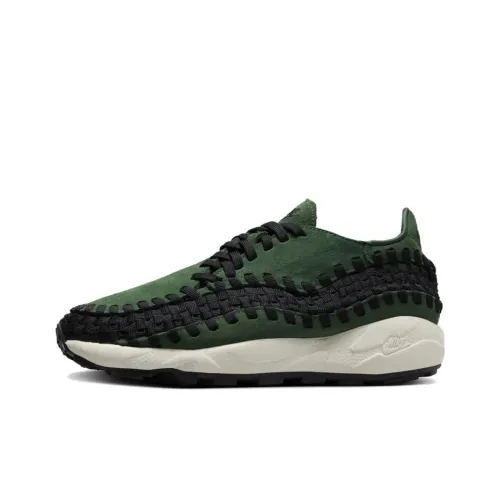 Nike Footscape Ткани вязаные 'Fir' Низ Устойчивый к истиранию Низкий Топ Повседневный Женский Зеленый