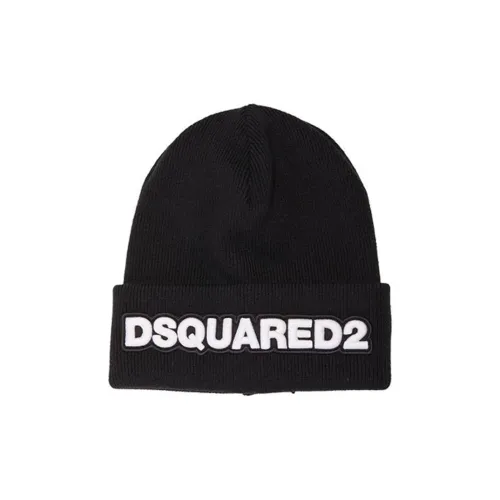 DSQUARED 2 Шерсть Бини Мужской Черный