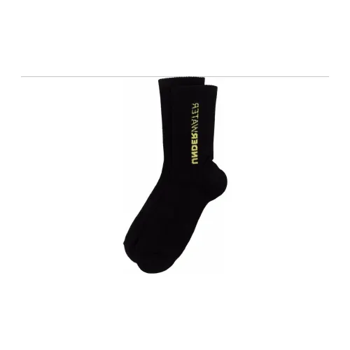 MSGM Черные мужские носки MID до икры