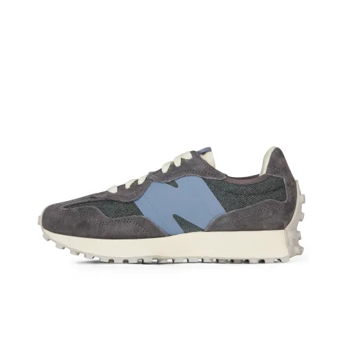 New Balance NB 327 Амортизация Износостойкий Низкий Топ Повседневная Обувь Унисекс Светлый Серый Синий