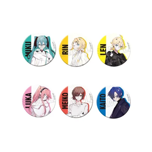 MOVIC VOCALOID Частный Сервер Бежевый ROOM Значок персонажа Мерч по IP