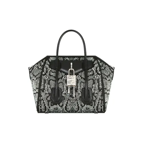 GIVENCHY Antigona Lock Satin Сумка через плечо Сумка Mini Женская Черная