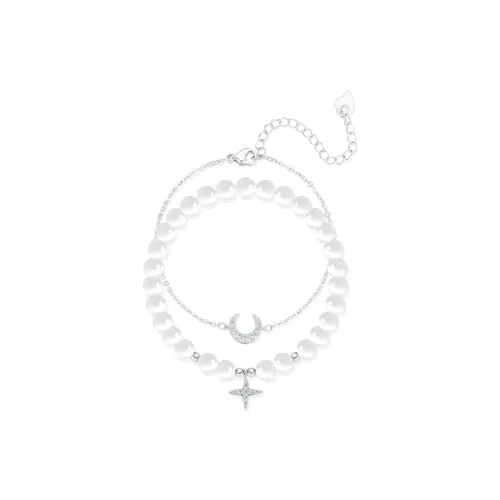 FROMLOVER Alloy Synthetic Cubic Zirconia Bracelets Women's