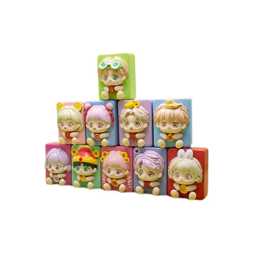 Manbo Chaowan Удачи Маджонг Малыш Слепые коробки Один Mystery Коробка Целая коробка 20 шт